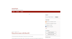 Desktop Screenshot of ilike2flash.com